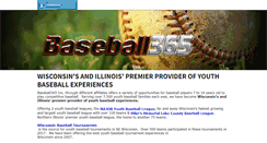 Desktop Screenshot of baseball365.net